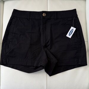 Old Navy NWT Everyday Shorts High Rise Sz 4 Women's Classic Black Bermudas
